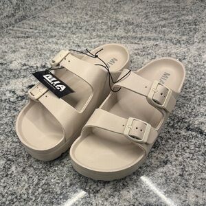 MIA Buckle Sandals Janell